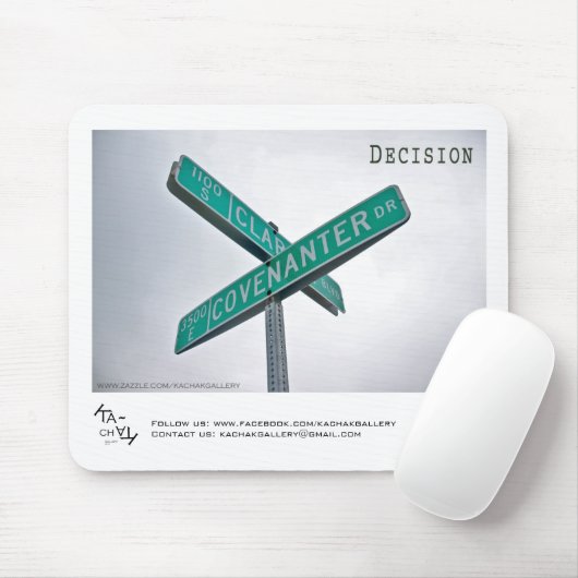 ENTSCHEIDUNG - MOUSEPAD (Mit Mouse)