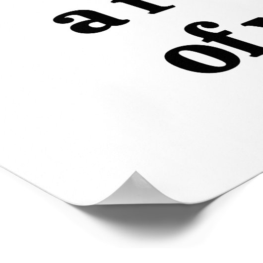 Entscheidungen, die Sie Poster machen (Ecke)