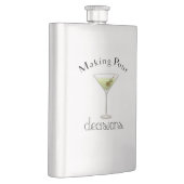 Entscheidungen mit Martini Glass treffen Flachmann (Rechts)