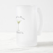 Entscheidungen mit Martini Glass treffen Mattglas Bierglas (VorderseiteRechts)