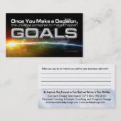 Entscheidungsziffer Visitenkarte (Vorne/Hinten)