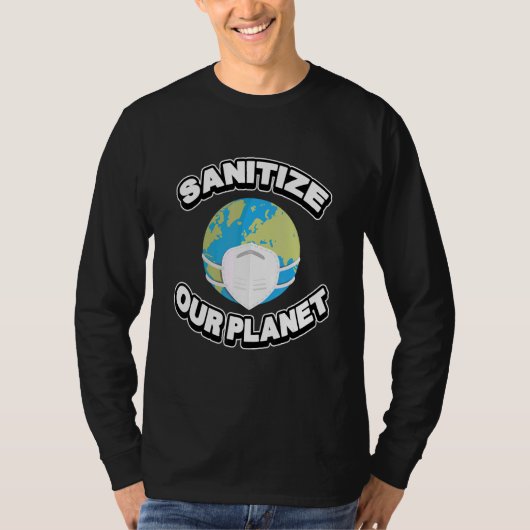 Entschlacken Sie unseren Planeten "Grüner Planet" T-Shirt (Vorderseite)
