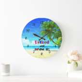 Entschlacken und lieben große wanduhr (Zuhause)