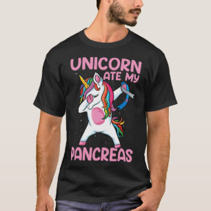 Entschlacken Unicorn Ate My Bauchspeicheldrüse Typ T-Shirt