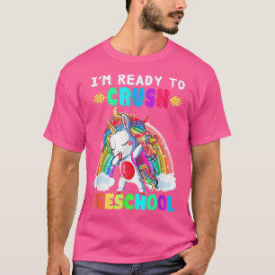 Entschlacken Unicorn Ich bin bereit, die Vorschule T-Shirt