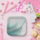 Entschlackende grüne Druckplatte Pappteller (Party)