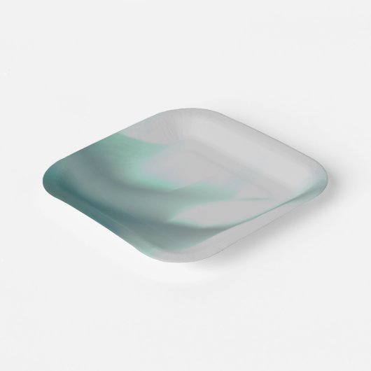 Entschlackende grüne Druckplatte Pappteller (Gewinkelt)