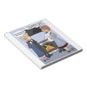 Entschließung für neue Jahre Notizblock (angewinkelt)