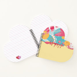 Entschlossene, kühne, feministische Aussage Notizblock