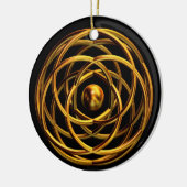 "Entschlossene Wünsche" Keramik Ornament (Links)