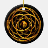 "Entschlossene Wünsche" Keramik Ornament (Hinten)