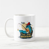 Entschlossenheit eines Fisherman Kaffeetasse (Links)