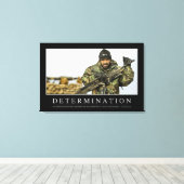 Entschlossenheit: Inspiration Leinwanddruck (Insitu (Holzboden))