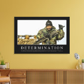 Entschlossenheit: Inspiration Leinwanddruck (Insitu (Wohnzimmer))