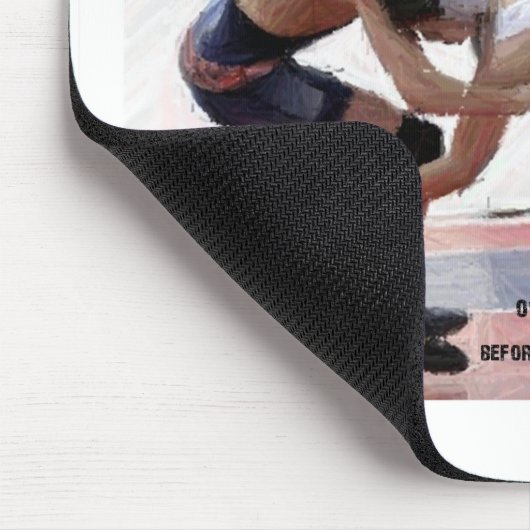 Entschlossenheit Mousepad (Ecke)