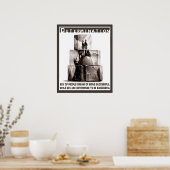 Entschlossenheit Poster (Küche)