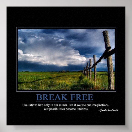 Entschlossenheit Poster (Vorne)