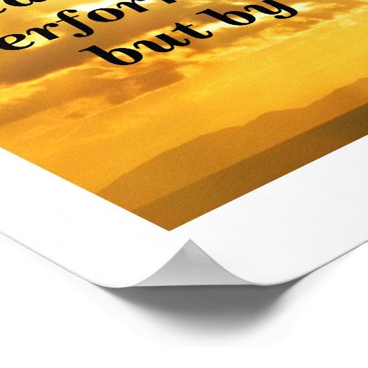 Entschlossenheit Poster (Ecke)