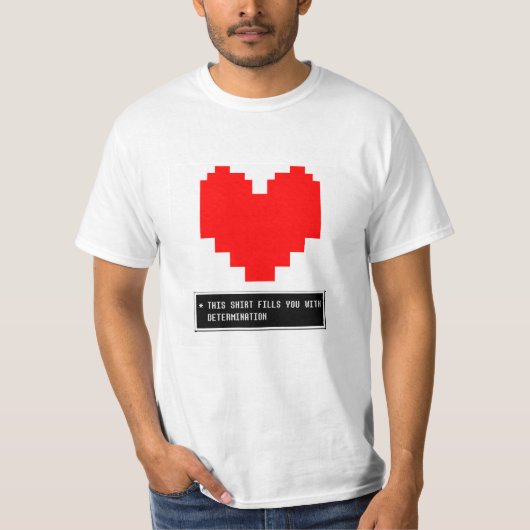 Entschlossenheitherz T-Shirt (Vorderseite)