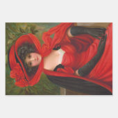 Entschlüsselung der viktorianischen Art Geschenkpapier Set (Vorderseite)