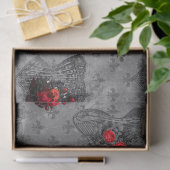 Entschlüsselung nach Korsett und Rote Rose Seidenpapier (Geschenk)