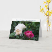 Entschuldige bitte, dass ich Rose eine elegante En Karte (Gelbe Blume)