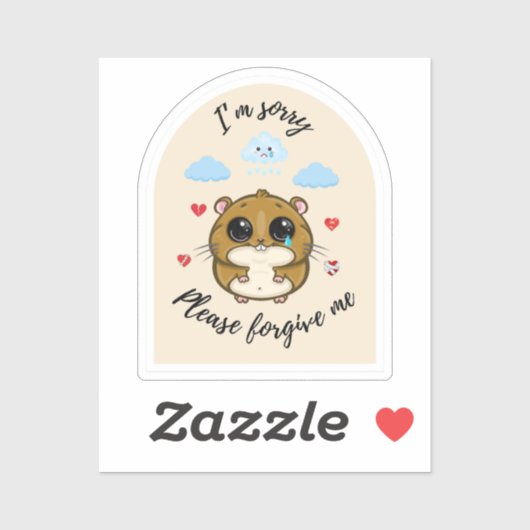 Entschuldige bitte, dass ich traurig bin - traurig aufkleber (Blatt)