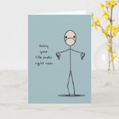 Entschuldige, dass dein Leben gerade Sind zum Kotz Karte (Gelbe Blume)