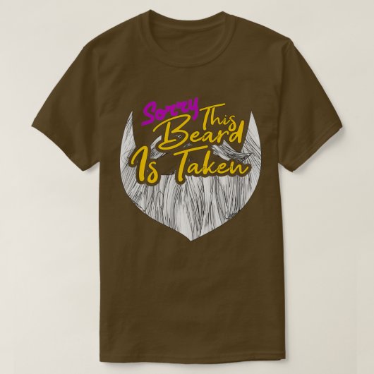 Entschuldige, dass dieser Bart funny Bearded genom T-Shirt (Design vorne)