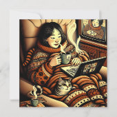 Entschuldige, dass du kämpfst | Bessere Tage wünsc Karte (Vorderseite)