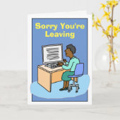 Entschuldige, dass du Schwarze Weiblichkeit Verlas Karte (Gelbe Blume)