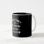 Entschuldige, dass ich das Geschenk der CPA-Prüfun Zweifarbige Tasse (VorderseiteRechts)