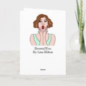 Entschuldige, dass ich deinen Geburtstagslustigen Karte (Rückseite)