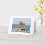 Entschuldige, dass ich dich aus Granit genommen ha Karte (Gelbe Blume)