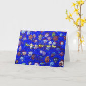 Entschuldige, dass ich dich gehen sehe karte (Gelbe Blume)