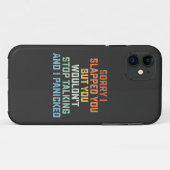 Entschuldige, dass ich dich geklopft habe, aber du Case-Mate iPhone hülle (Rückseite (Horizontal))