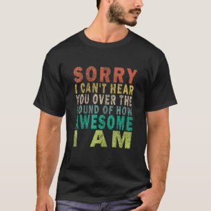 Entschuldige, dass ich dich über den Sound von "Wi T-Shirt