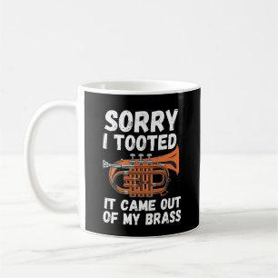 Entschuldige, dass ich es aus meiner Brasse geworf Kaffeetasse