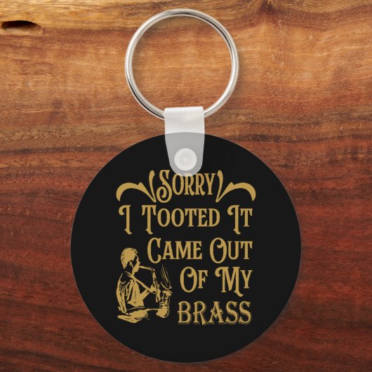 Entschuldige, dass ich es aus meiner Brasse, Sacho Schlüsselanhänger (Rückseite)