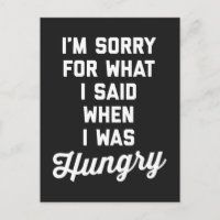 Entschuldige, dass ich hungriges Zitat hatte