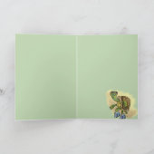 Entschuldige, dass ich in Sneakers zu spät bin Karte (Innenseite)