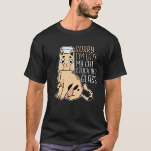 Entschuldige, dass ich meine Katze verspätet in ei T-Shirt