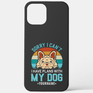 Entschuldige, dass ich mit meinem Hund keine Pläne Case-Mate iPhone Hülle