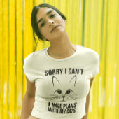 Entschuldige, dass ich mit meinen CATS-T - Shirt k