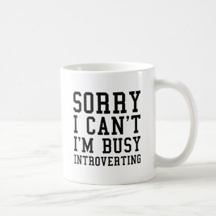 Entschuldige, dass ich nicht beschäftigt bin, mich kaffeetasse