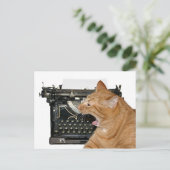 Entschuldige, dass ich nicht geschrieben habe postkarte (Stehend Vorderseite)