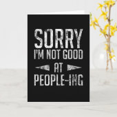 Entschuldige, dass ich nicht gut darin bin, Hi im Karte (Gelbe Blume)