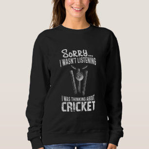 Entschuldige, dass ich nicht hörte, dass ich über sweatshirt