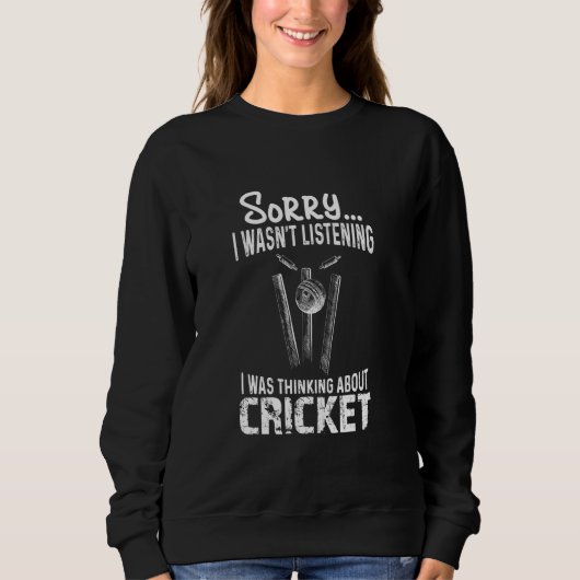 Entschuldige, dass ich nicht hörte, dass ich über sweatshirt (Vorderseite)