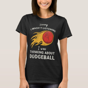Entschuldige, dass ich nicht hörte, dass ich über T-Shirt